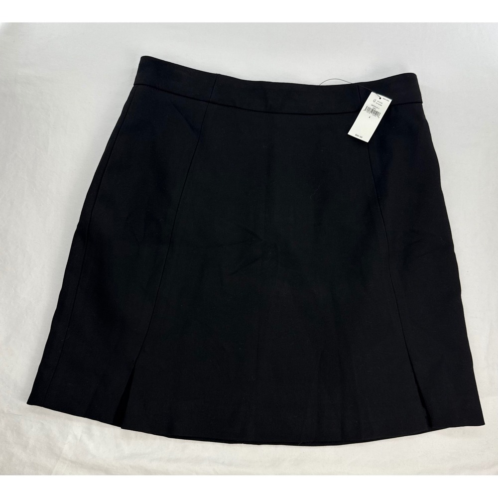 Banana Republic Womens Black A-Line Mini Skirt Size 4 NWT Business Casual Office